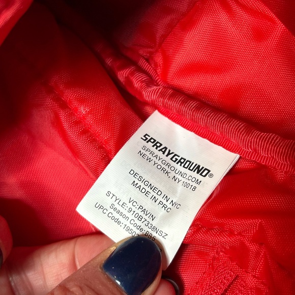 Sprayground Unisex Diablo Flexing On You DLXSV Backpack 910B7338NSZ Multicolor - Picture 13 of 16